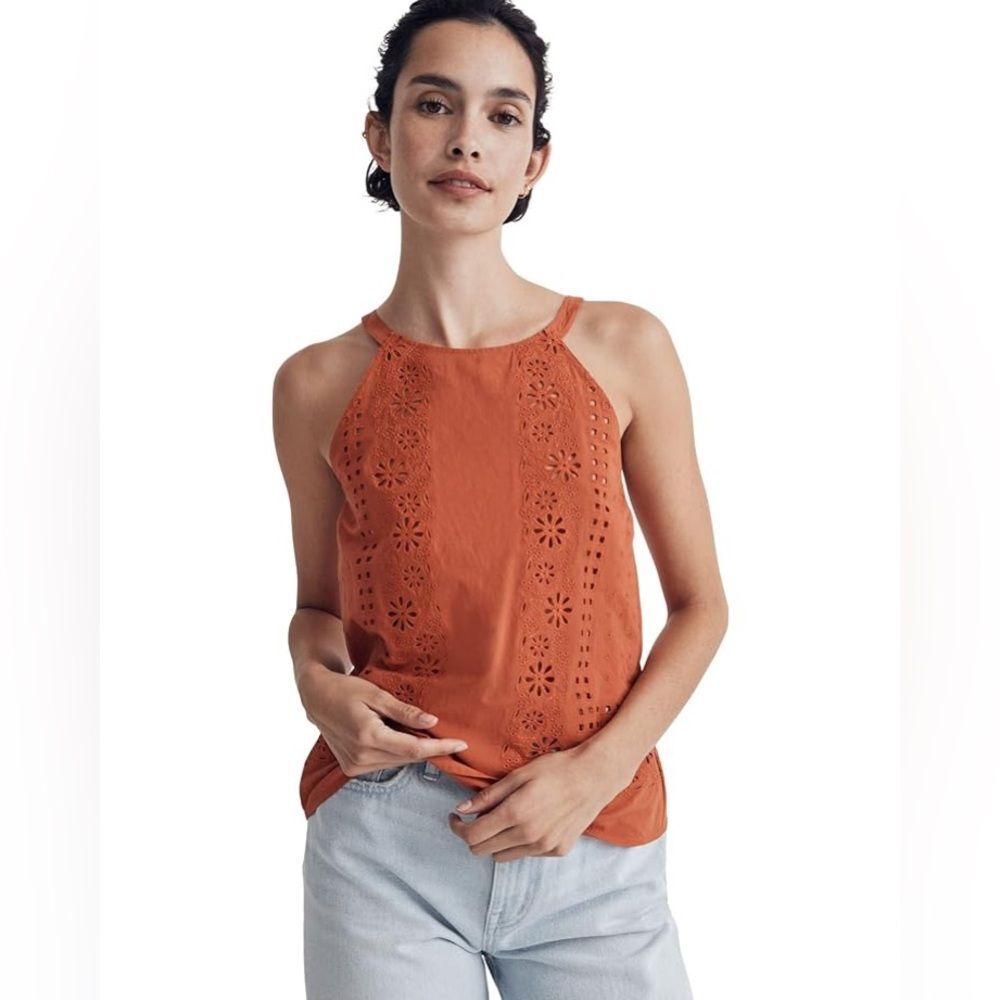 NWT Madewell Silas Top - Eyelet